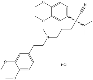 Verapamil HCl (CP-16533-1) 152-11-4